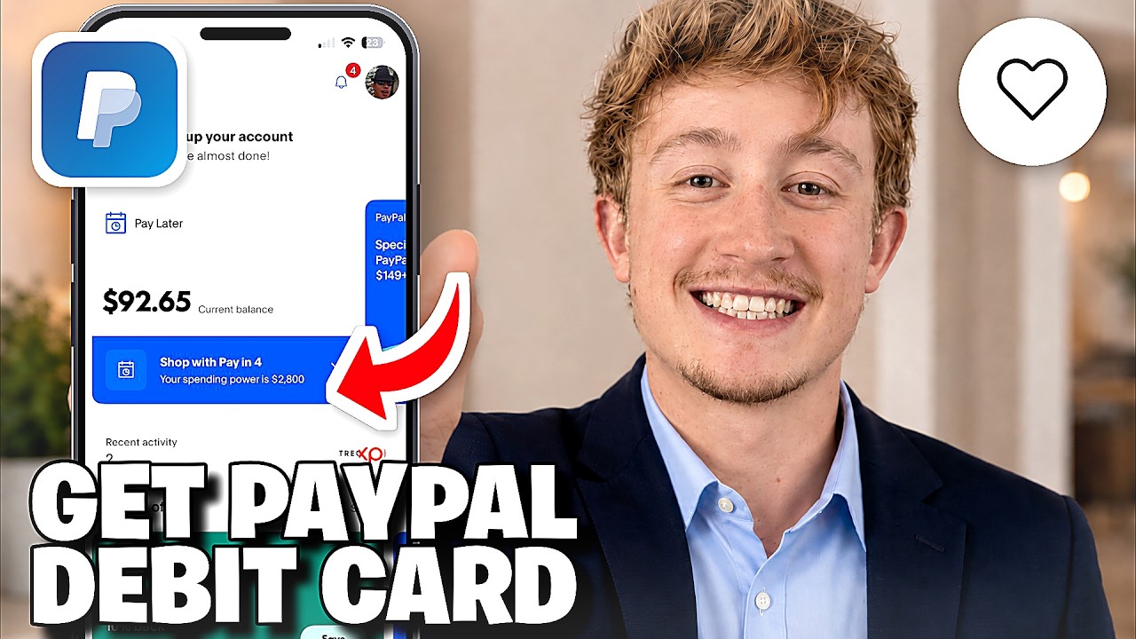 How To Get A PayPal Debit Card In The App - Full Guide