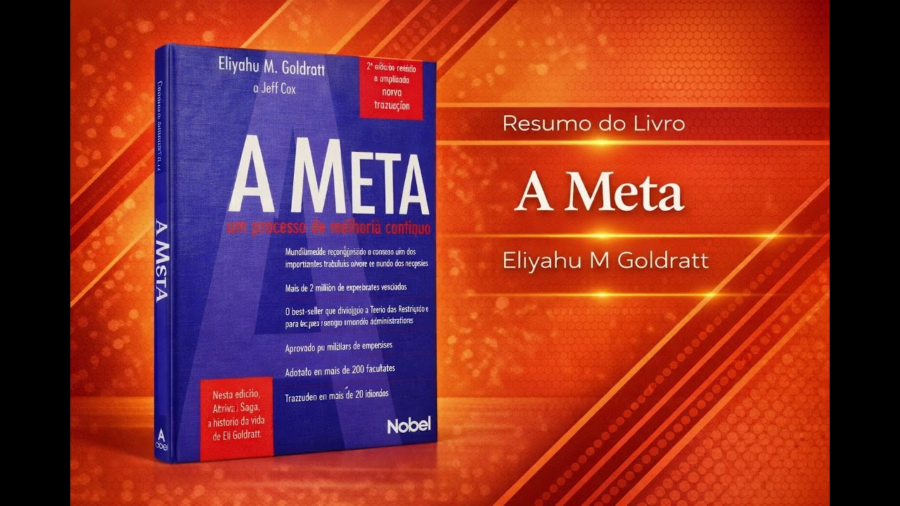 A Meta – Eliyahu M. Goldratt - Resumo do Livro