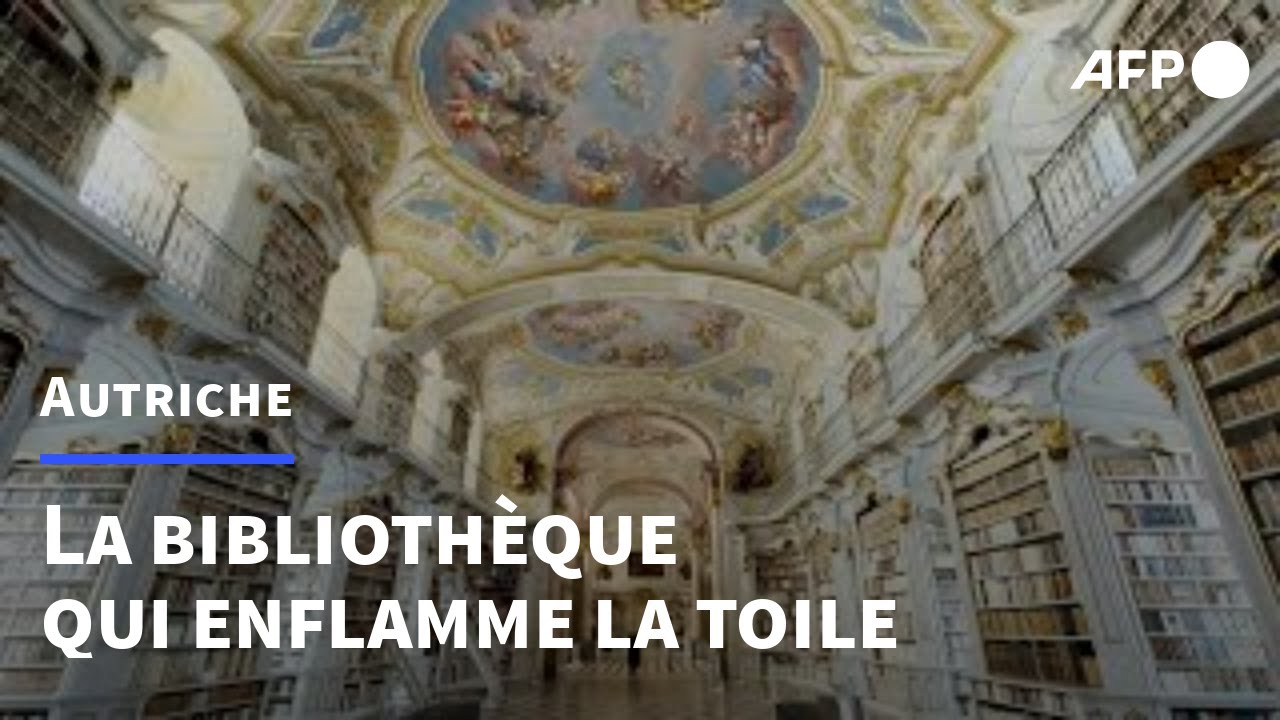 En Autriche, une biblioth&egrave;que monastique star d'internet | AFP