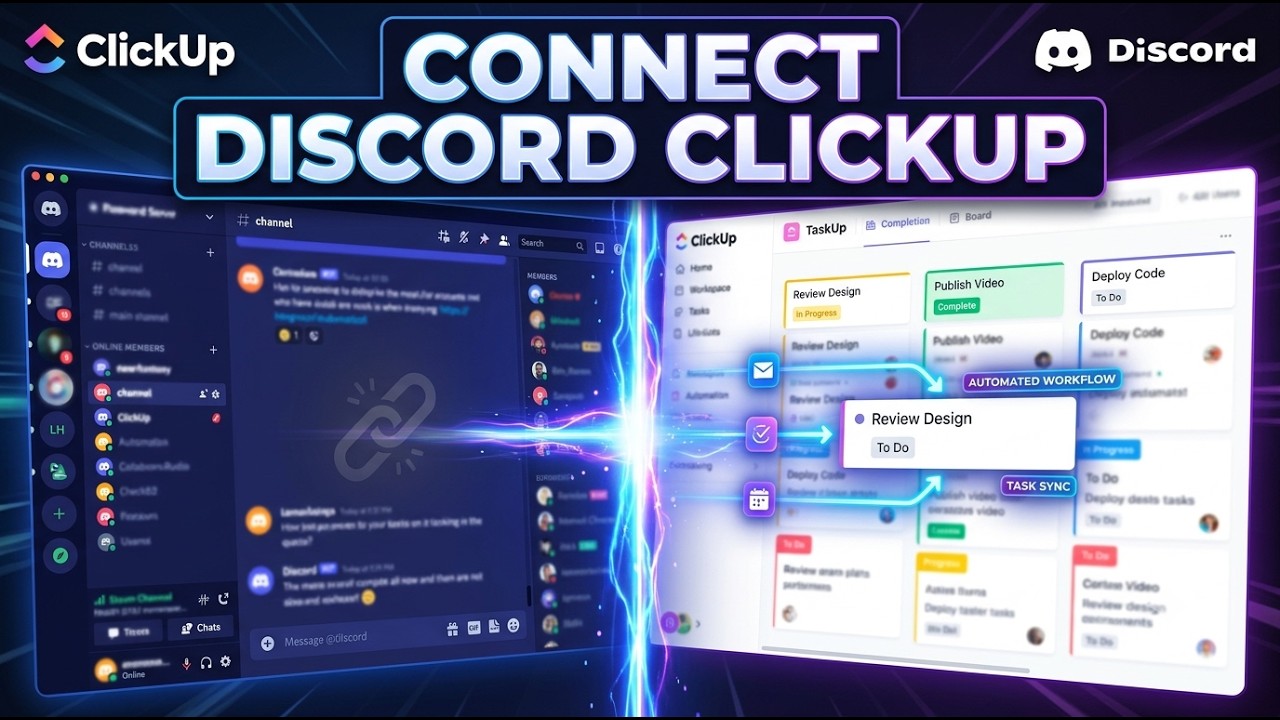 Integrate Discord With ClickUp [Fast-Track]