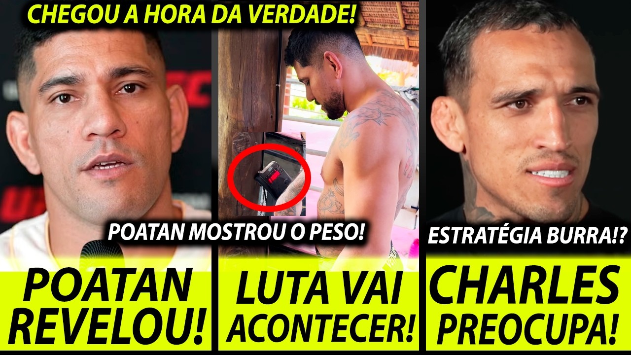 VAI ACONTECER!🚨 POATAN APARECE NO PESO PESADO e REVELA DETALHES da SUA PRÓXIMA LUTA! ISLAM X GARRY!