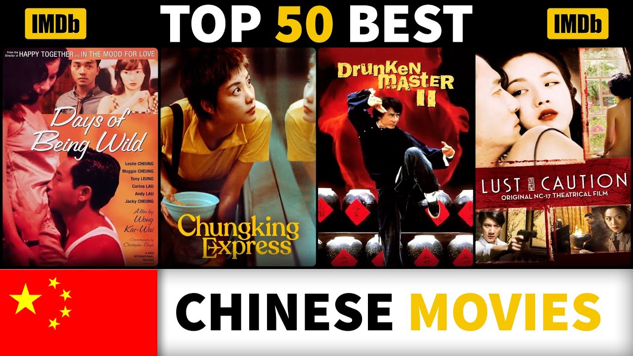 Chinese Movies: What are the Top 50 IMDB Movies of China?