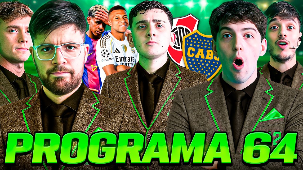 REAL MADRID EL MEJOR EQUIPO DEL MUNDO? + HAALAND MEJOR JUGADOR? + PREVIA BOCA VS RIVER - PROGRAMA 64