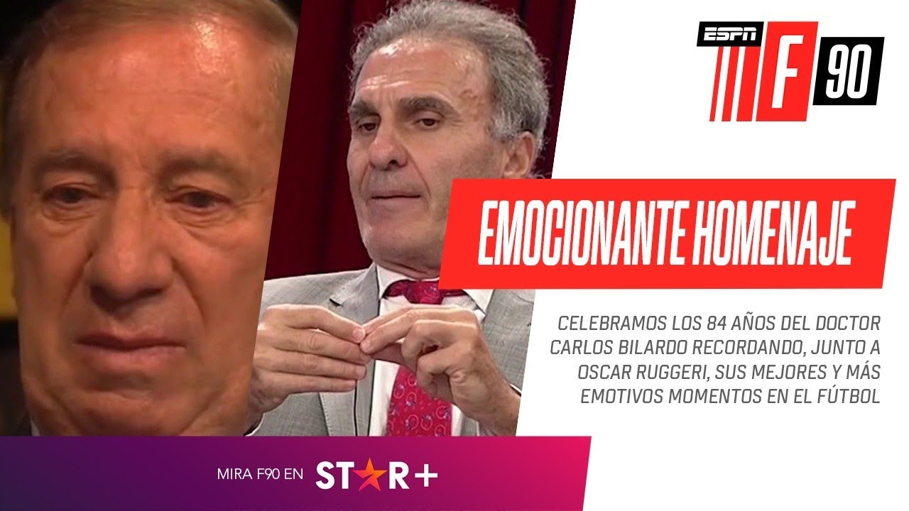 ¡DOCTOR Y CAMPEÓN! ¡EMOCIONANTE HOMENAJE A Carlos #Bilardo en el día de su cumpleaños número 84!