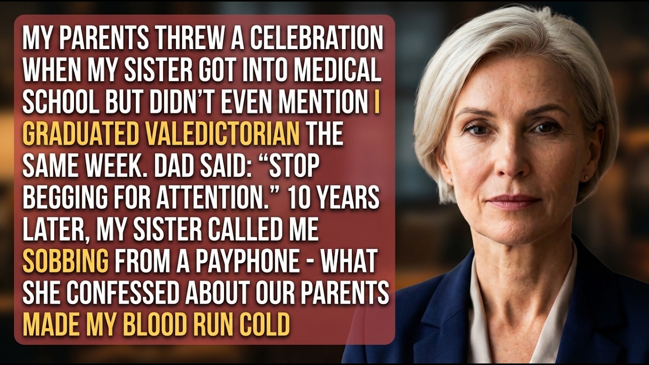 Stop Begging For Attention_ My Parents Said When I Graduated Valedictorian—10 Years Later