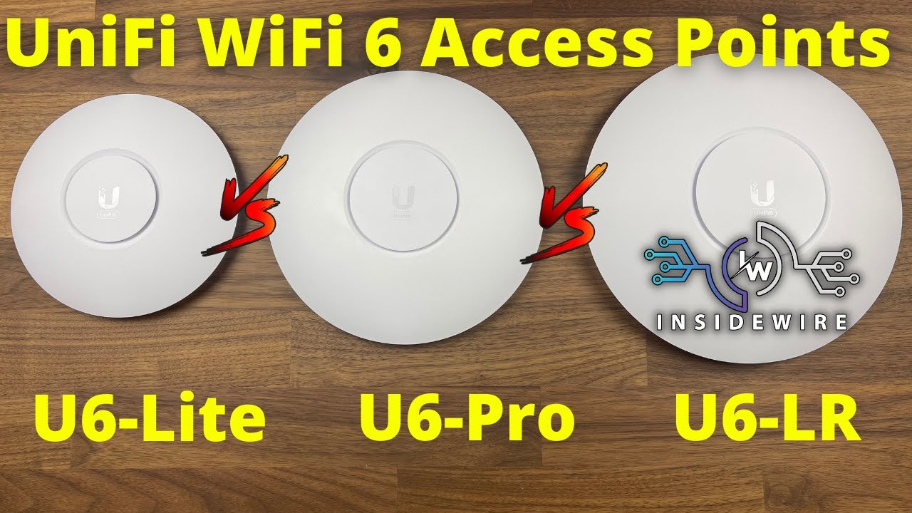 Сравнение точек доступа UniFi WiFi 6 | U6-Lite, U6-Pro и U6-LR