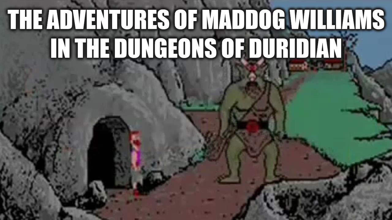 THE ADVENTURES OF MADDOG WILLIAMS Adventure Game Gameplay Walkthrough - No Commentary Playthrough