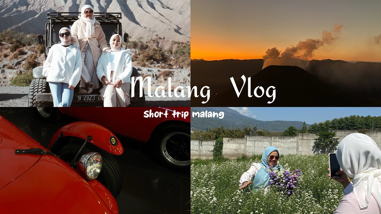 HOLIDAY VLOG : 4D3N DI MALANG KEMANA AJA ?? (Explore malang bareng bunda & aul) 🤩🙌🏻