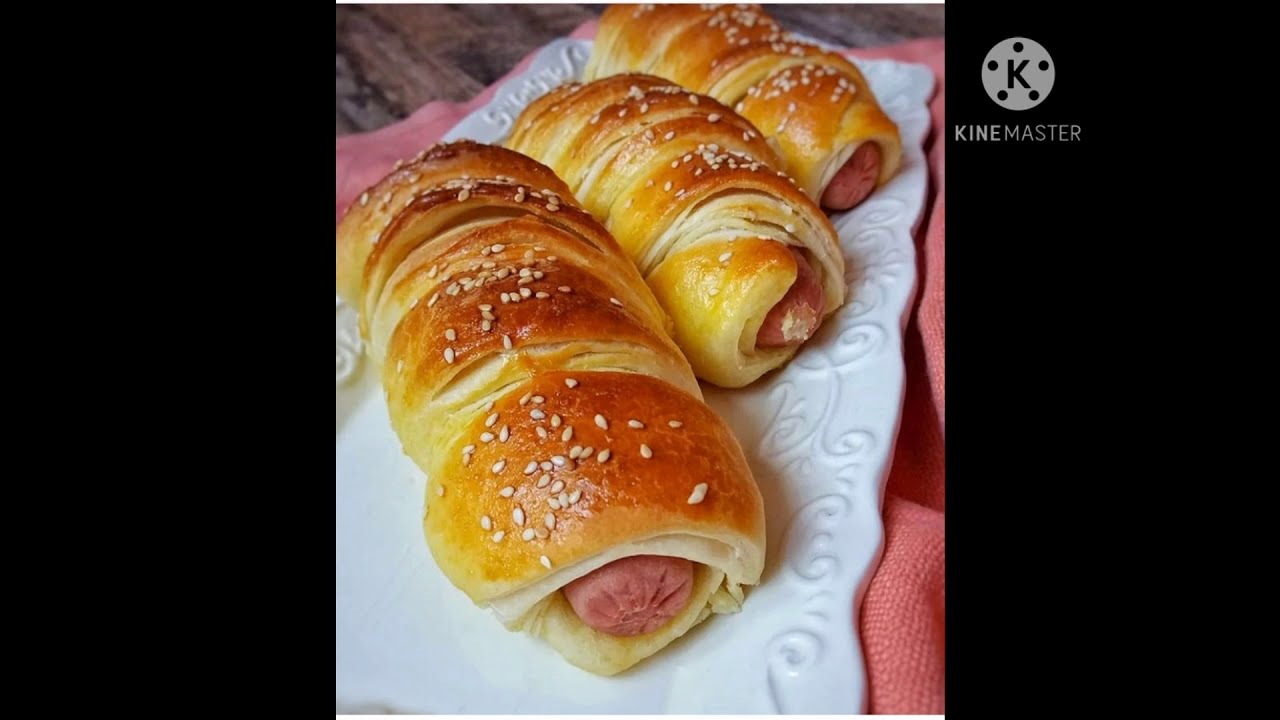 Domaće lisnate rol viršle👌😉