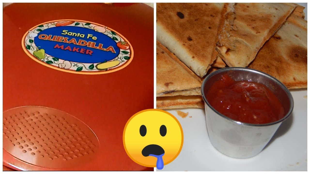 Cheesy Chicken Quesadillas using the Santa Fe Quesadilla Maker!