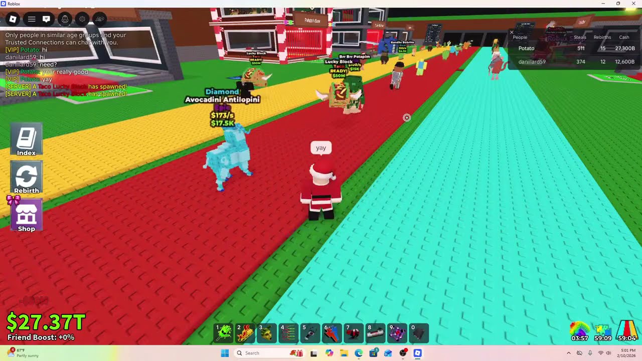 TACO TUESDAY ADMIN ABUSE + NEW BRAINROTS