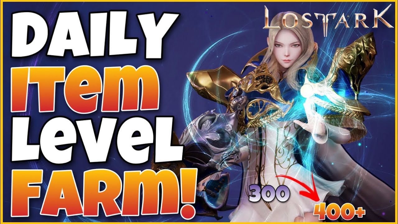 Lost Ark Easy Daily Item Level Farm For Tier 1-2! (Beginners Guide!)