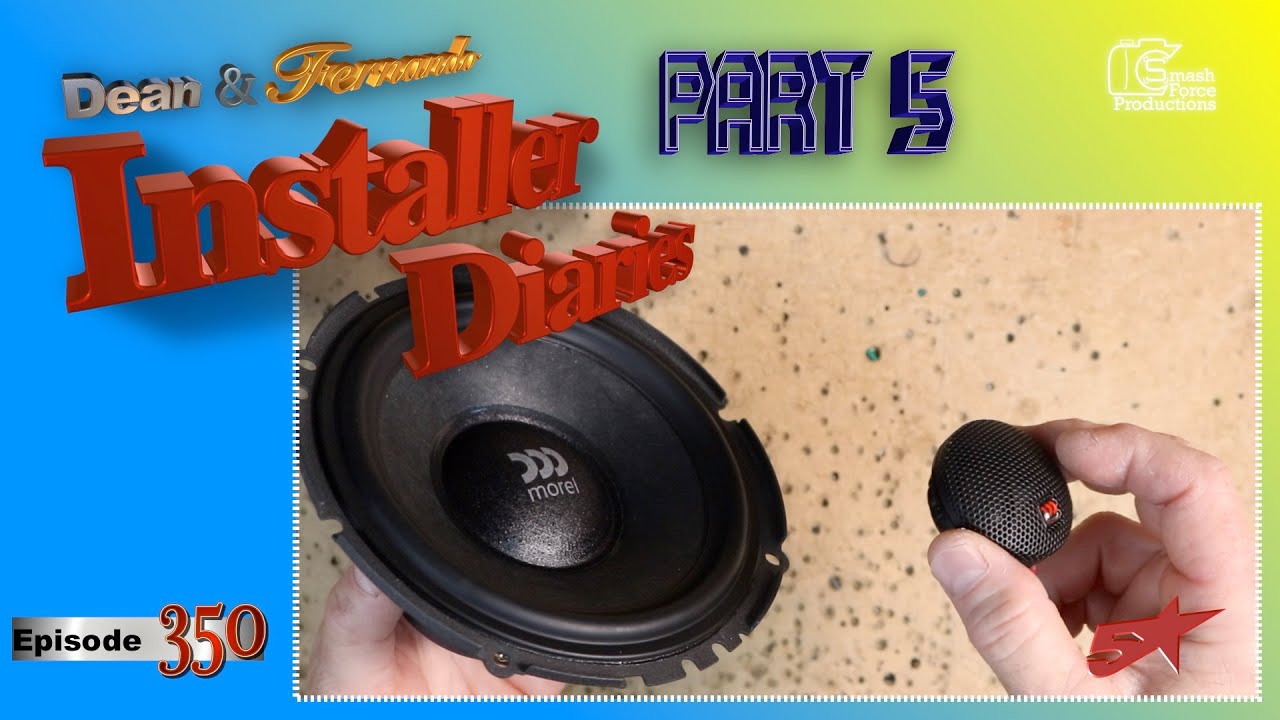 Toyota Avalon the Morel Virtus front speakes go in Installer Diaries 350 part5