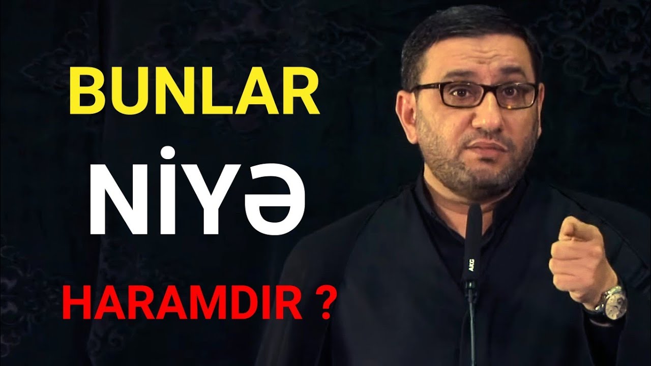 Donuz əti yesək nə olar ? şərab niyə haramdır ? Hacı Şahin - Ağıl və din