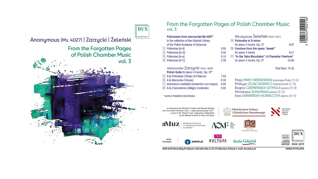 From the Forgotten Pages of Polish Chamber Music