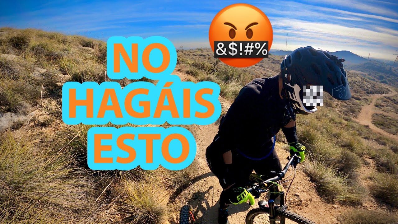 ACCIDENTE MTB malaga 🚑