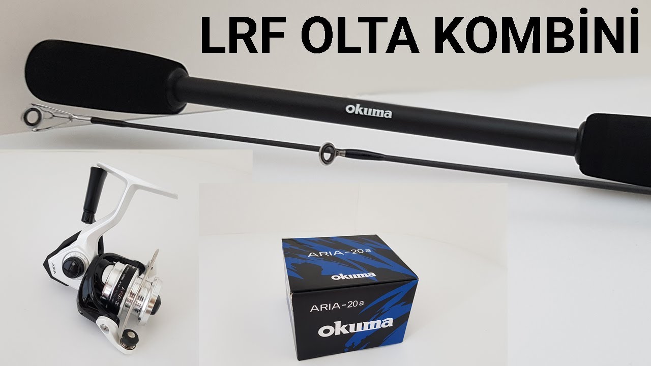 LRF OLTA KOMBİNİ ( Okuma Wave Power 228 cm 2-12 gr Lrf Kamışı + Okuma Aria 20 Olta Makinesi )