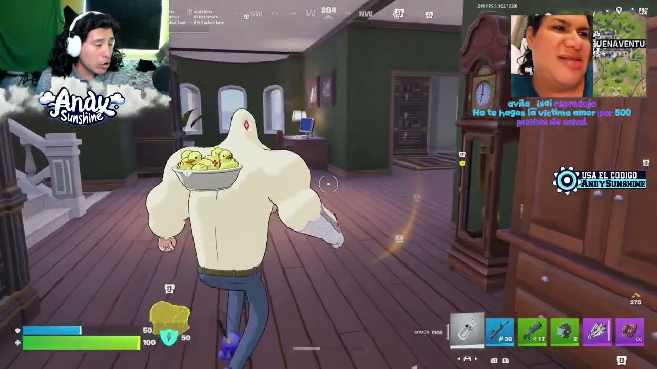 CHAPPELL ROAN ARRIVES TO FORTNITEEE KHEEEEEE | Code AndySunshine en la tienda fortnite