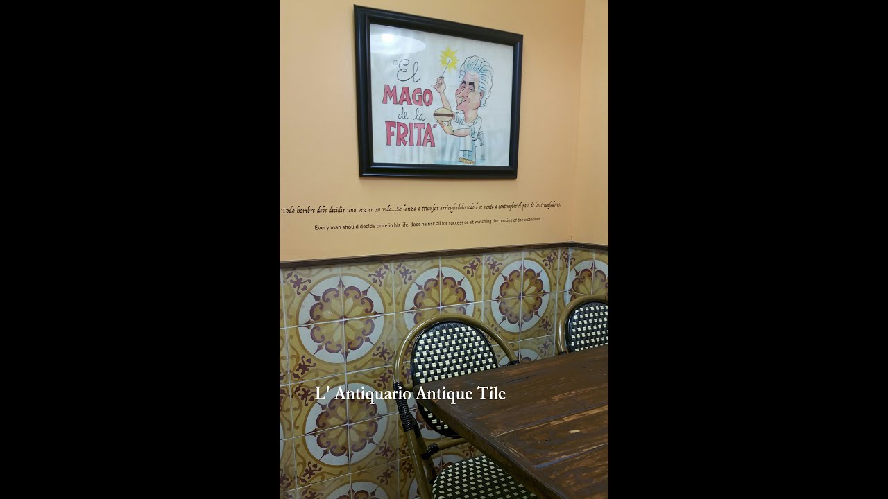 Cuban Diner Crisis, American Diner Revival, Cuban Encaustic Tile