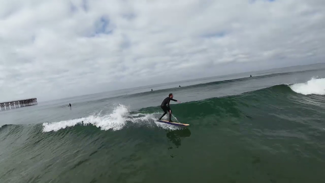 03/04/26 09:17 - 09:48 Pacific Beach Surf at Crystal Pier San Diego Complete Raw Unedited Surfing 4k