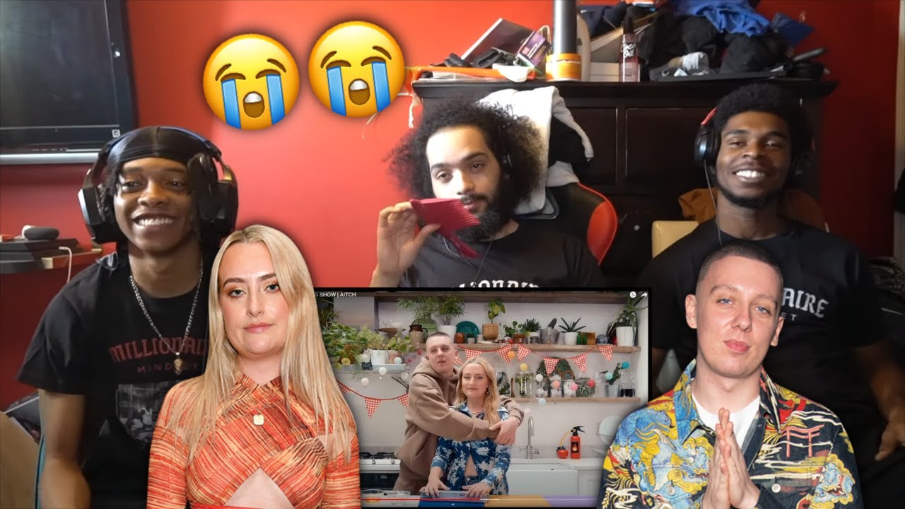 НЕТ, ЭТО ШУТКИ 😭😂 | РЕАКЦИЯ АМЕРИКАНЦЕВ НА КУЛИНАРНОЕ ШОУ АМЕЛИИ | AITCH