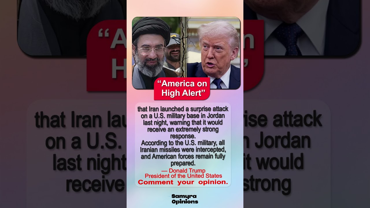 Donald Trump Claims Iran Launched Surprise Attack on U.S. Base #trendingnow #geopolitics
