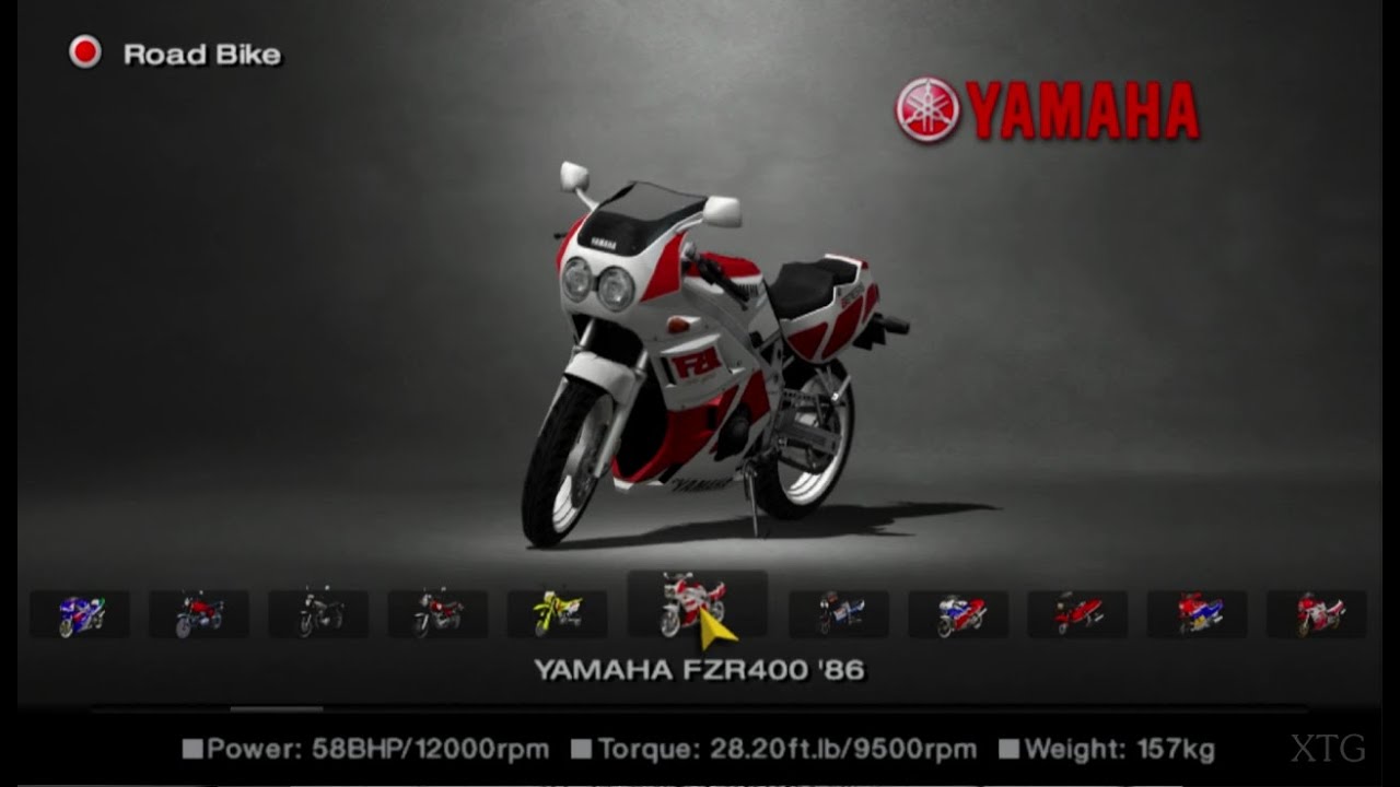 Tourist Trophy Bikes List HD PS2 Gameplay Part 1