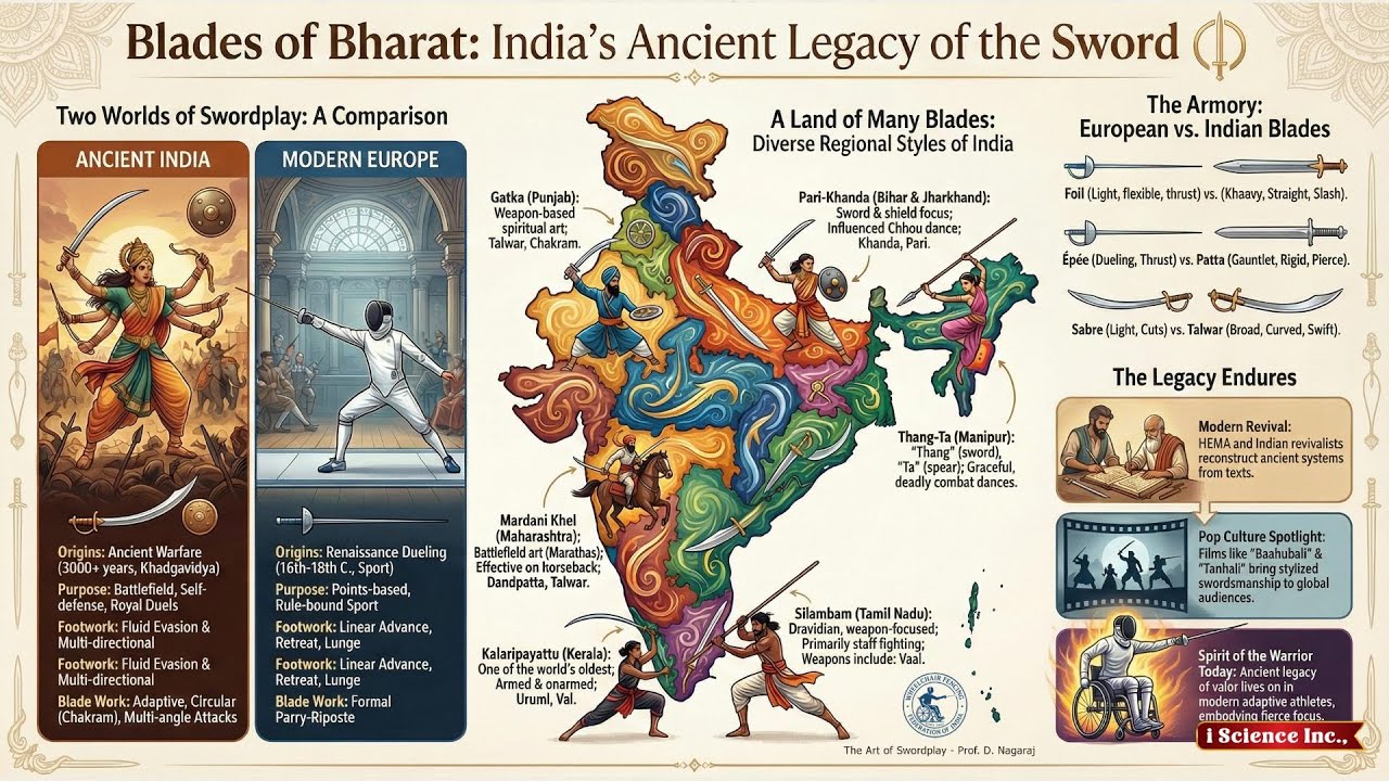 Blades of Bharath | Adaptive Sword Play & Wheelchair Fencing (Hindi 2) | Para Sports Education