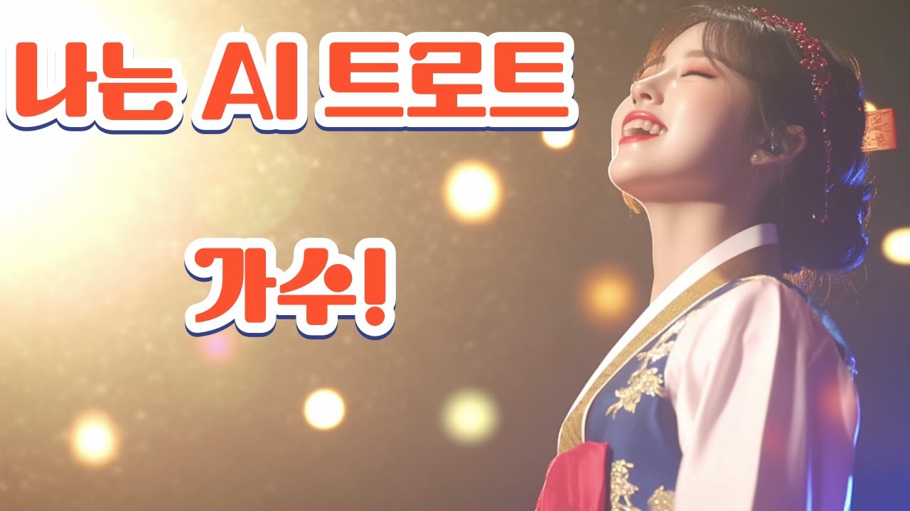 [AI감성 트로트]나는ai트로트 가수 5곡