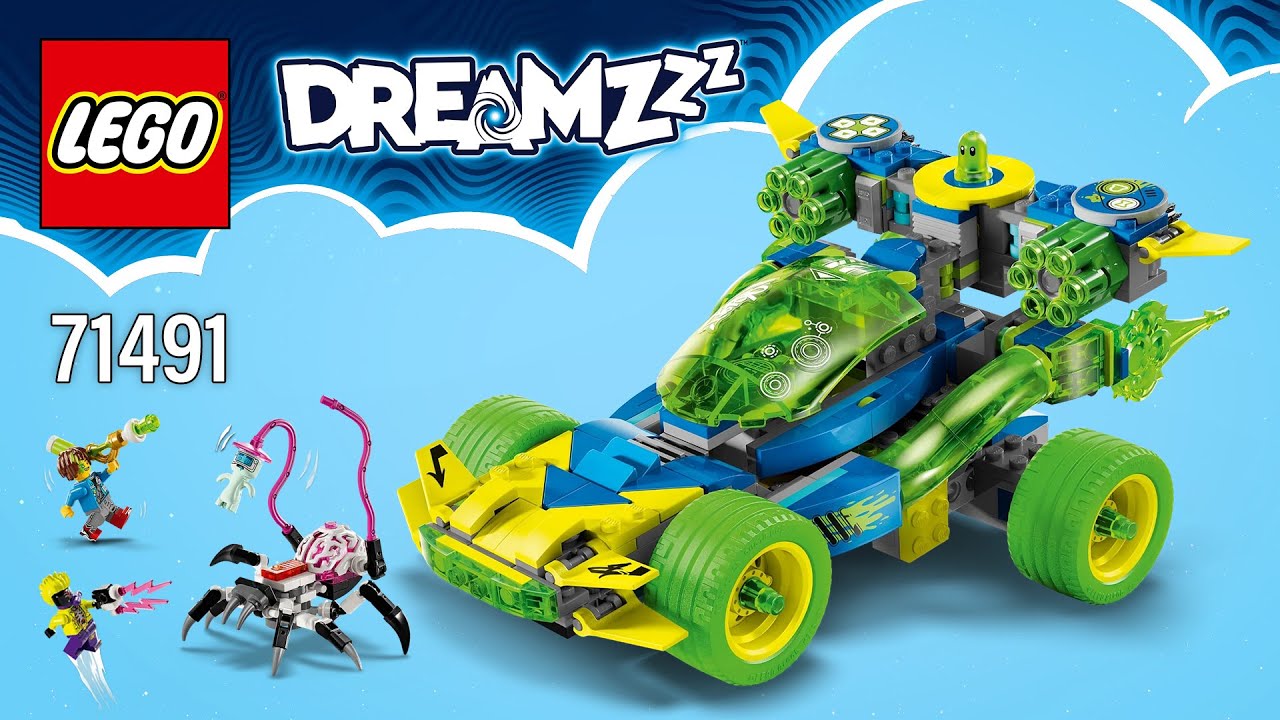 LEGO DREAMZzz Mateo и гоночный автомобиль Z-Blob (71491) [485 деталей] Инструкции по сборке | TBB