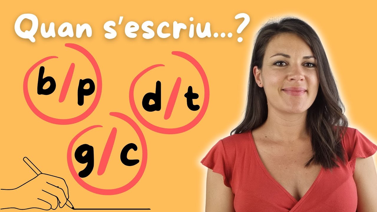 🤓 Quan s'escriu B o P? Quan escrivim D o T? S'escriu G o C?