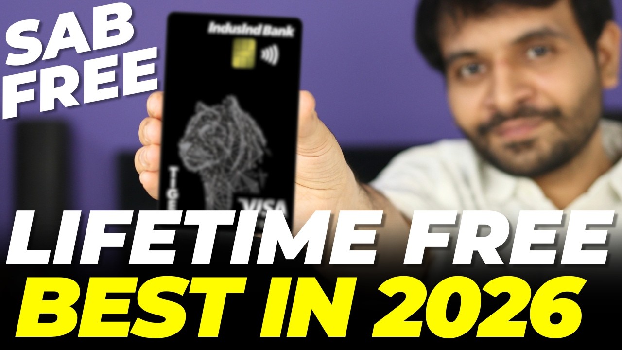 Best Lifetime Free Credit Card 2026 | Free Amazon Voucher, Free Lounge & Movies