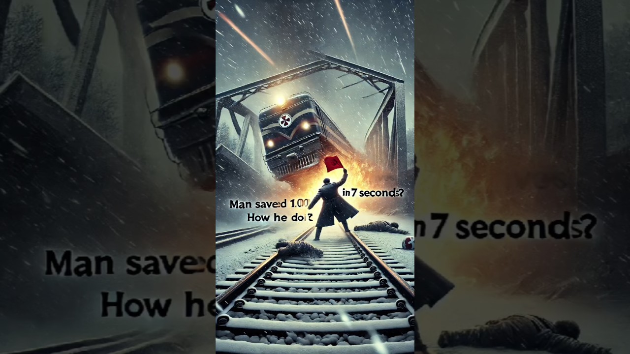 The 7-Second Miracle: A Man Saved 1,000 Lives  🪩#ai #short #facts#shorts
