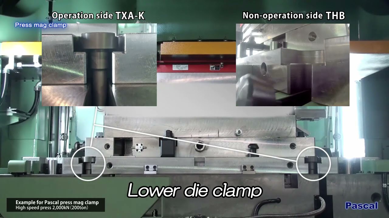 Press Mag Clamp High Speed Press Die Change