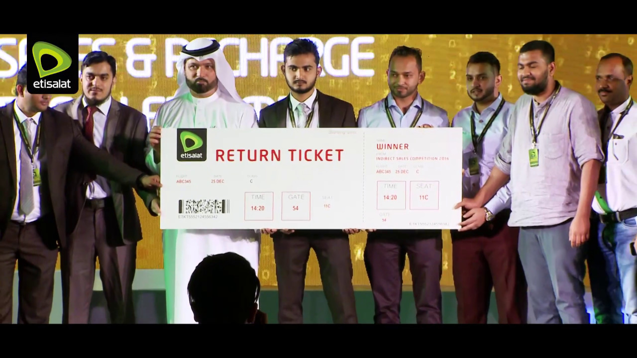 Indirect Sales Competition 2016 Award Ceremony