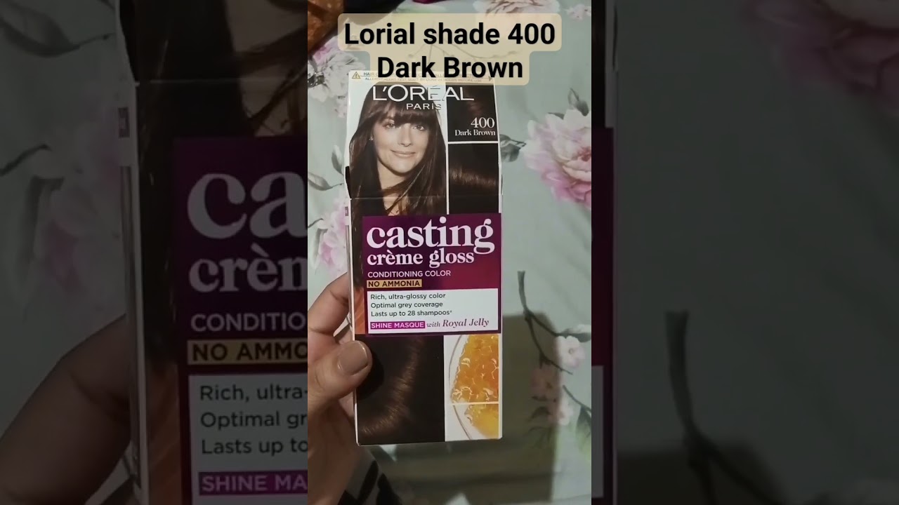 Lorial Paris Hair color 400#Dark Brown