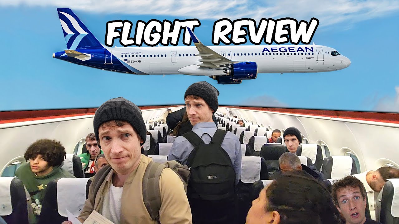Aegean Airlines Flights | Baggage, Meals, Experience and Review ✈️