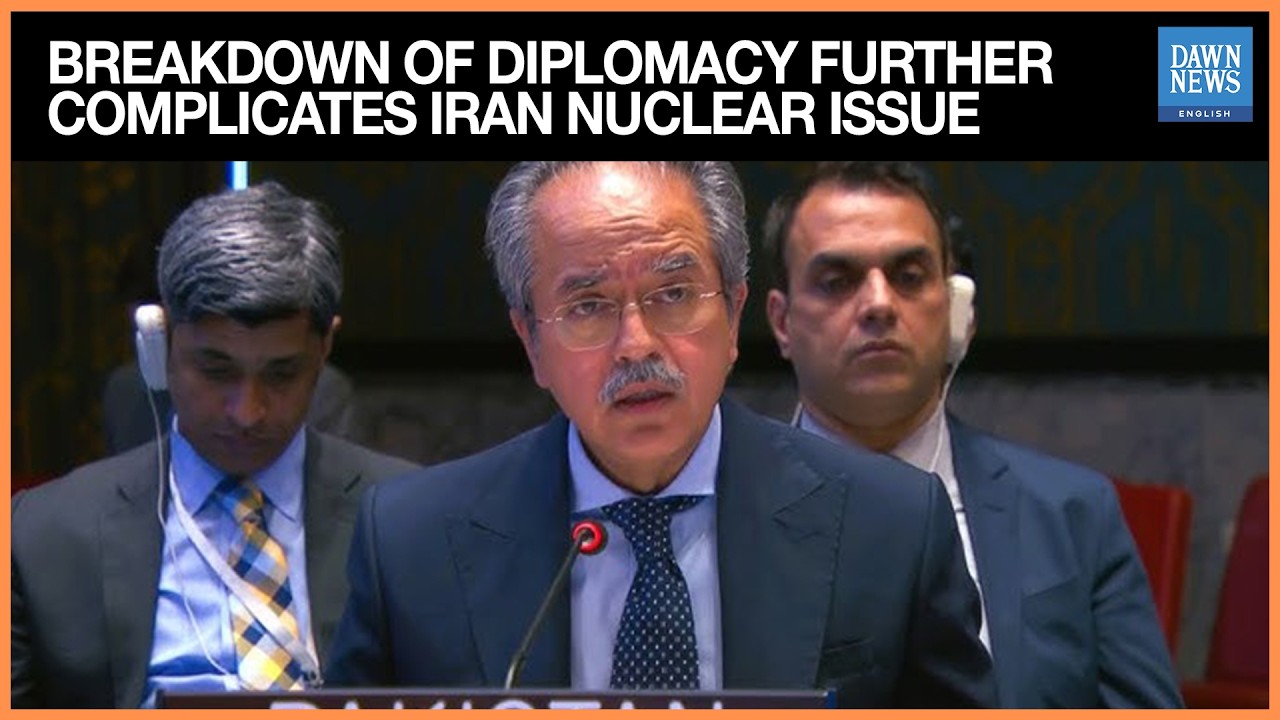 Breakdown Of Diplomacy Further Complicates Iran Nuclear Issue, Pakistan Warns UN Security Council