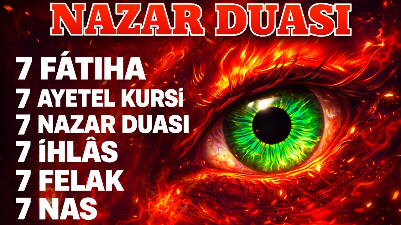 **🔴 CANLI YAYIN | NAZAR BOZAN EN GÜÇLÜ DUA 🌙Ayetel Kürsi • Felak • Nas • Kalem Suresi**
