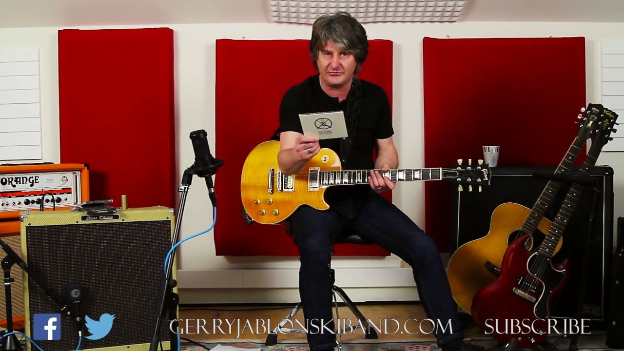Guitar Moves with Gerry Jablonski #6- Build your own riffs + Gear