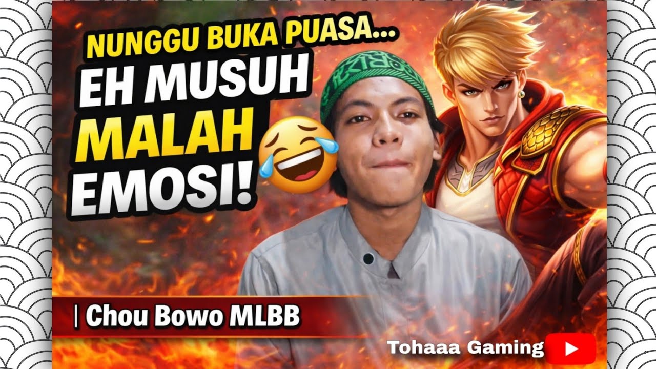 Nunggu buka puasa ‼️ bareng chou Bowo🤣 