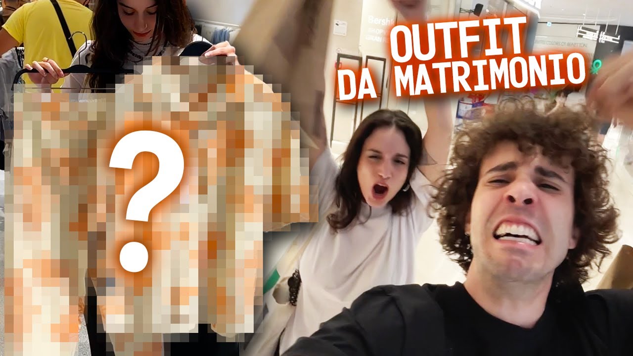 Outfit disagio per un matrimonio