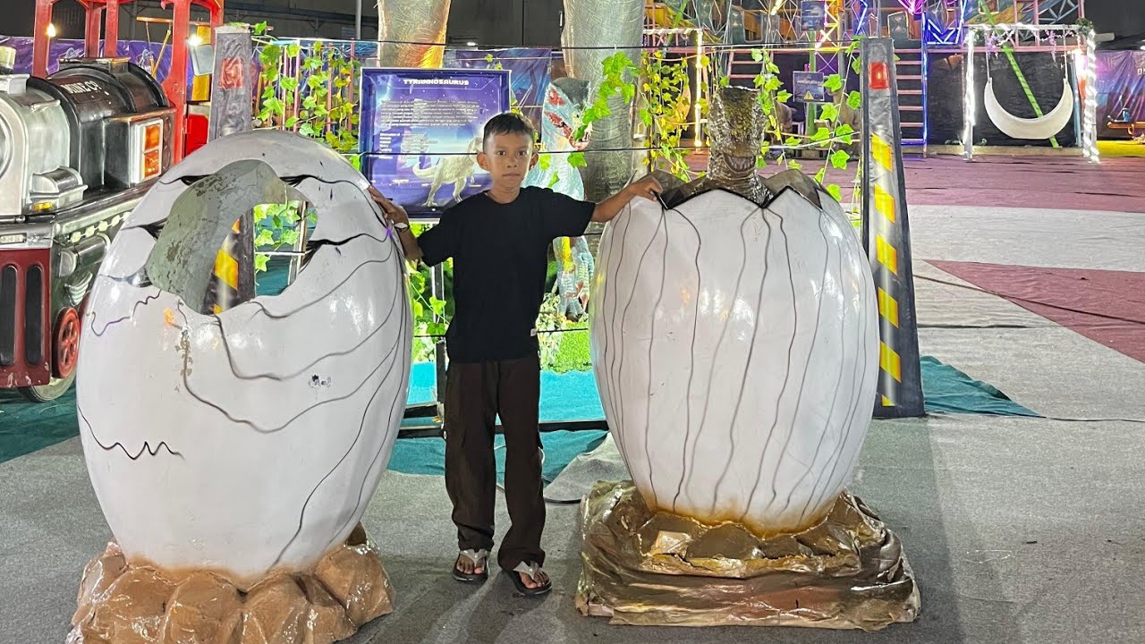 IQBAL DAN TEMAN TEMAN MAIN DI DINO PLANET TOP 100 BATU AJI BATAM I FUNDERLAND INDONESIA I IQBAL VLOG