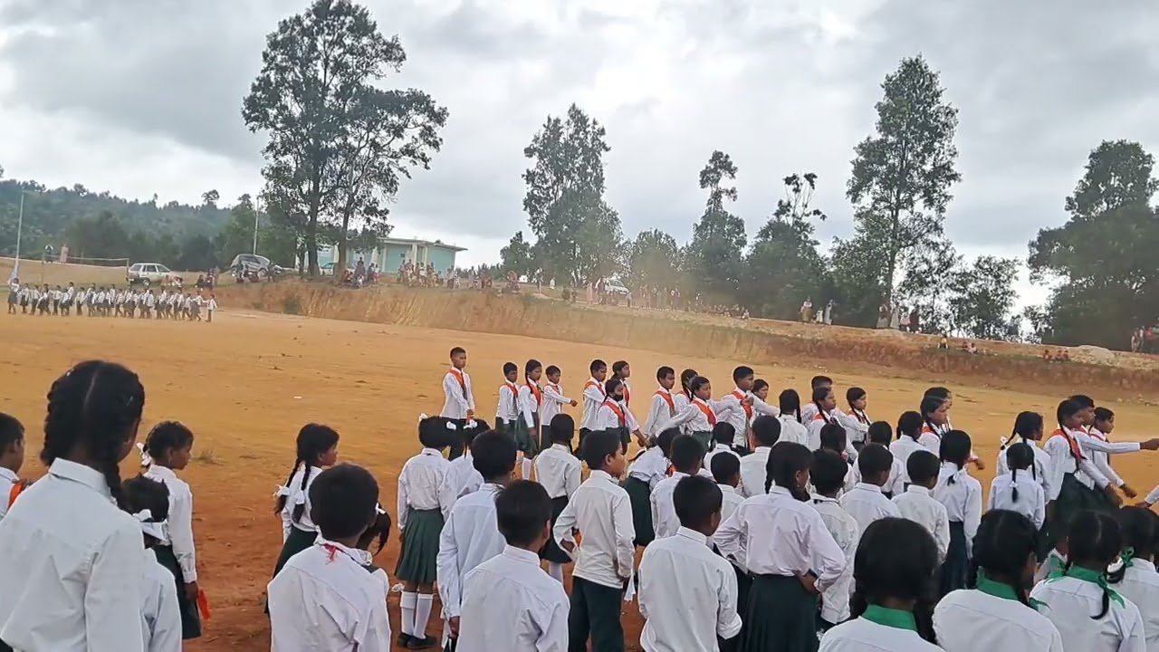 Independence Day Celebration at Nongjngi, west Jaintia Hills Organized by Nongjngi Teacher's Union.