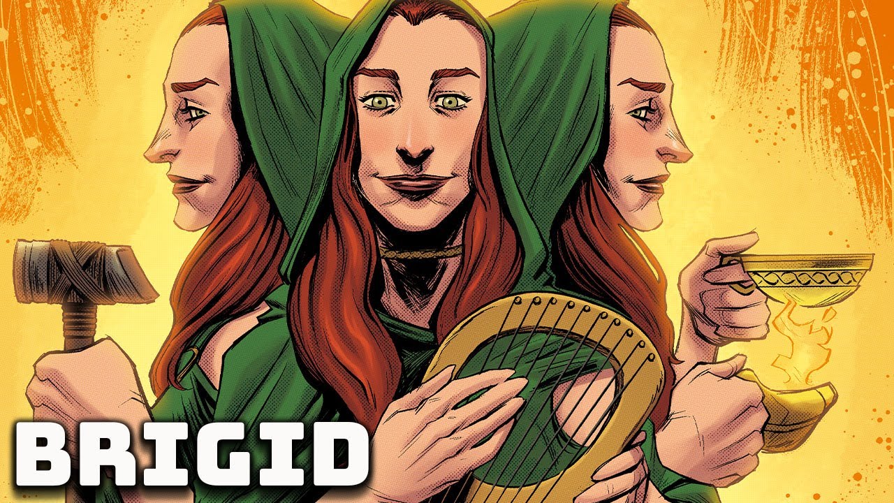 Brigid - La Dea Celtica delle Fiamme - Mitologia Celtica - Storia e Mitologia Illustrate