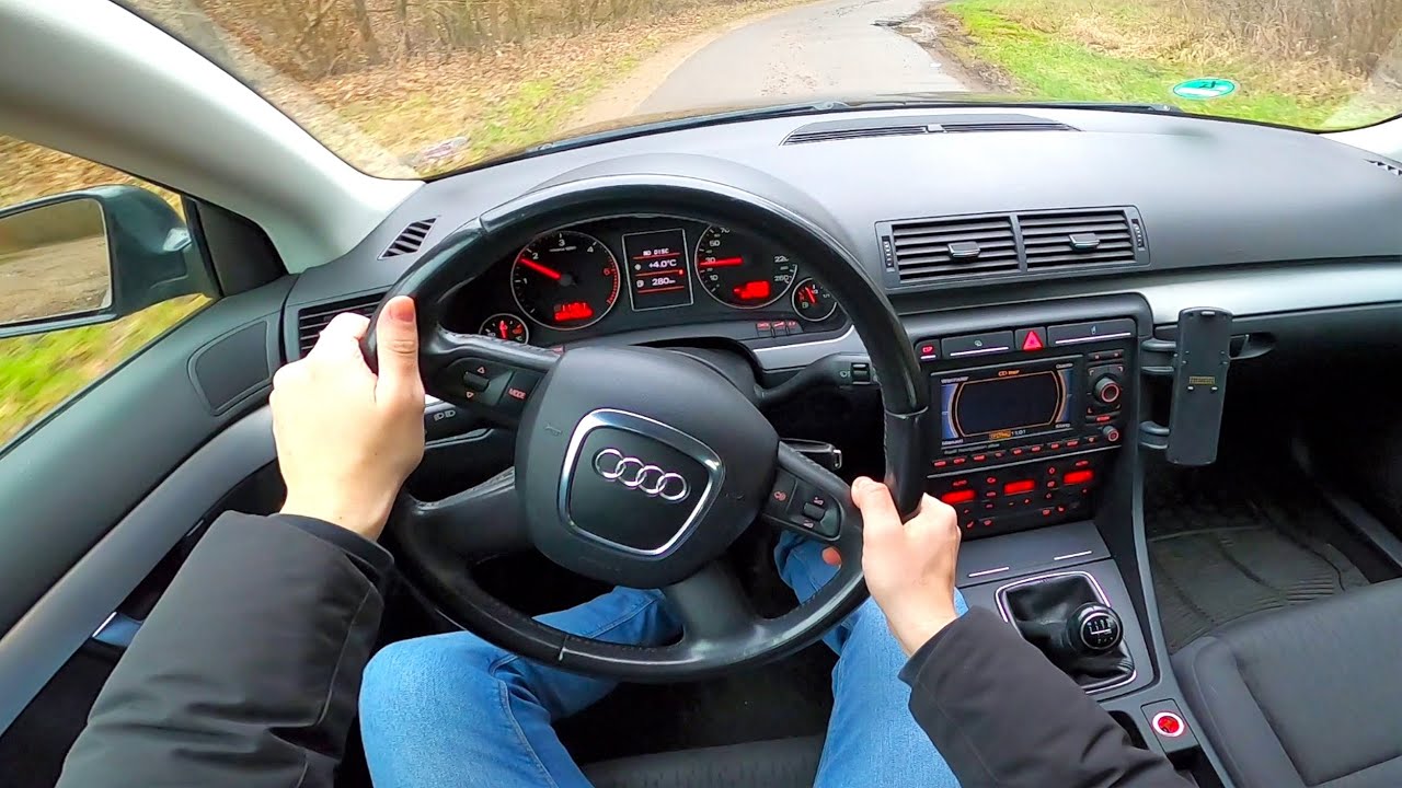 2008 Audi A4 Avant B7 2.0 tdi - pov test drive