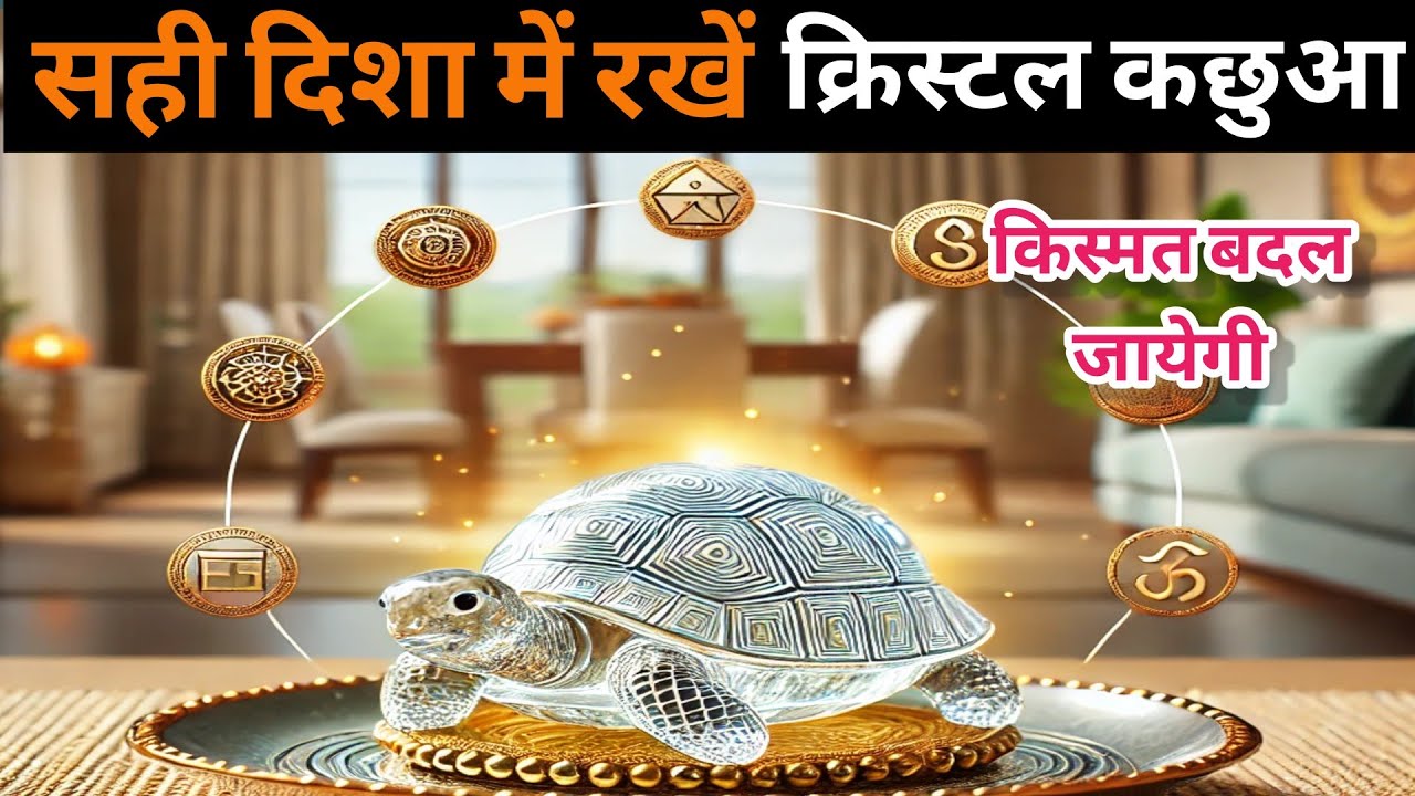 Ghar Me Kachua Rakhne Ke Fayde | Crystal Turtle Vastu Shastra अपने घर में कछुए की स्थापना  🐢 वास्तु