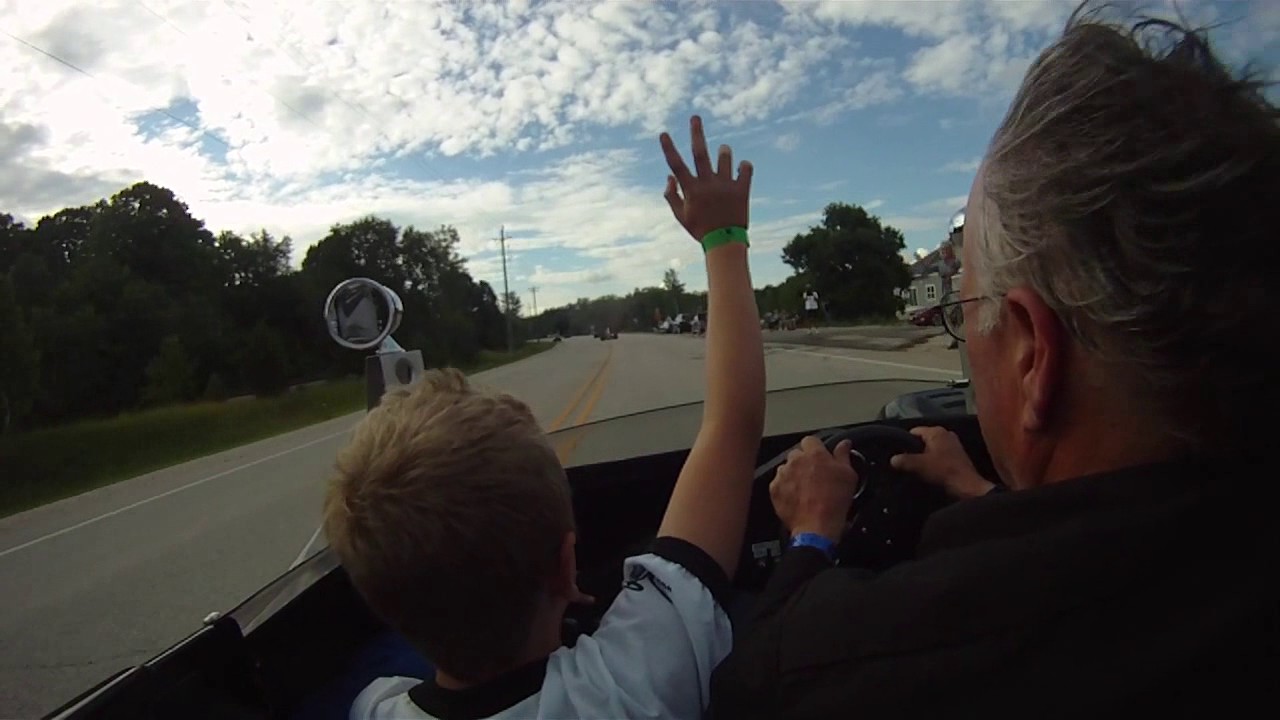 Shadow Leads 2016 Elkhart Lake Race Car Parade!