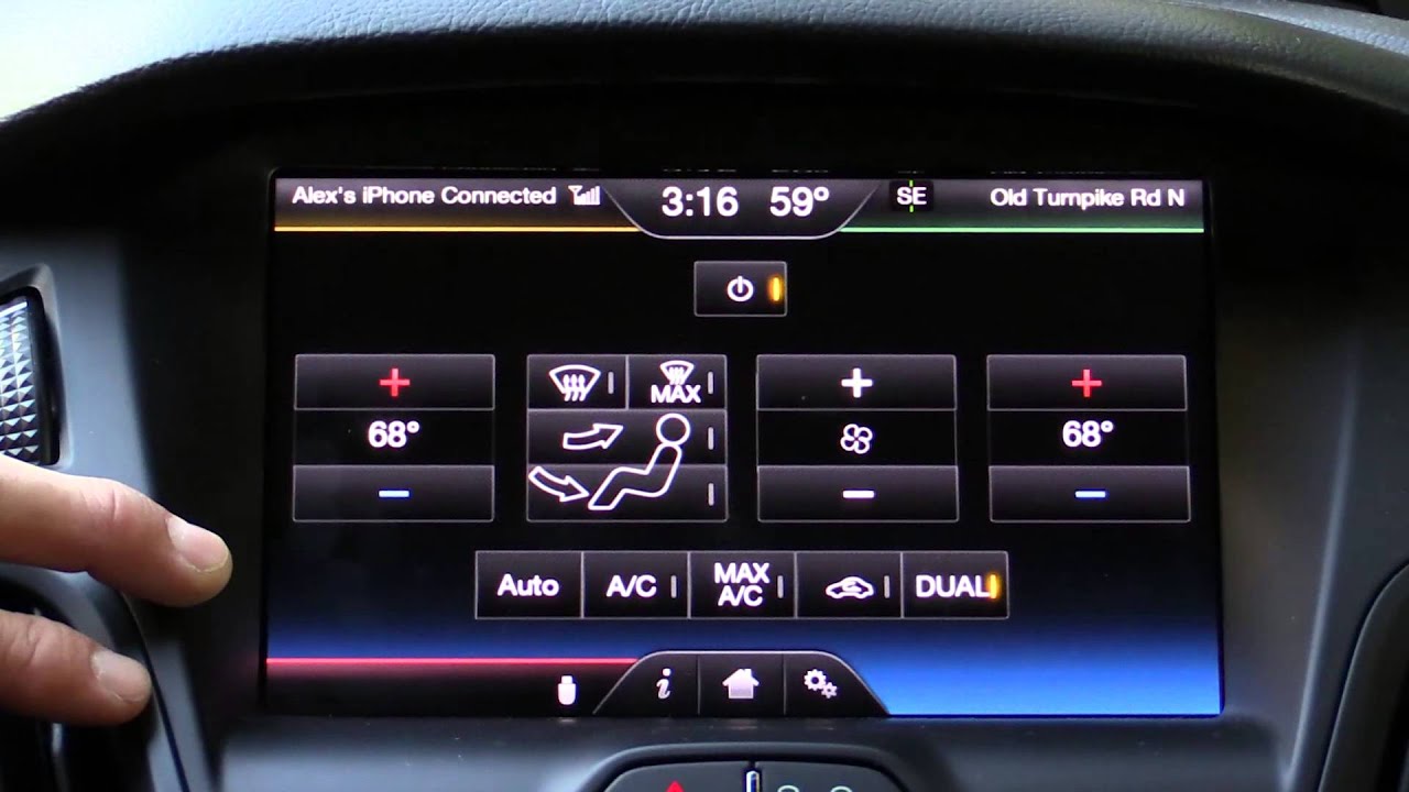 2014 Ford Focus MyFord Touch Infotainment Review