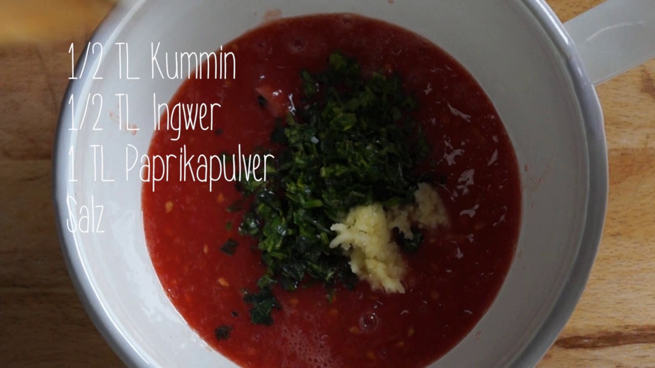 Marokkanische Tomatensauce (Streetfood)